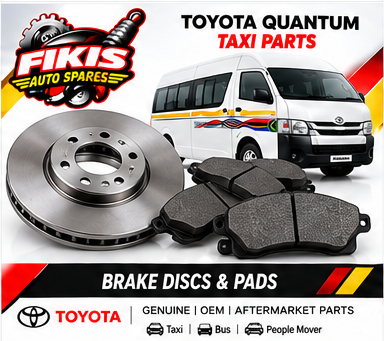 Toyota Quantum Brake Discs & Pads